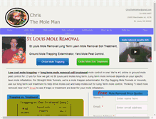 Tablet Screenshot of moleremovalstlouis.com